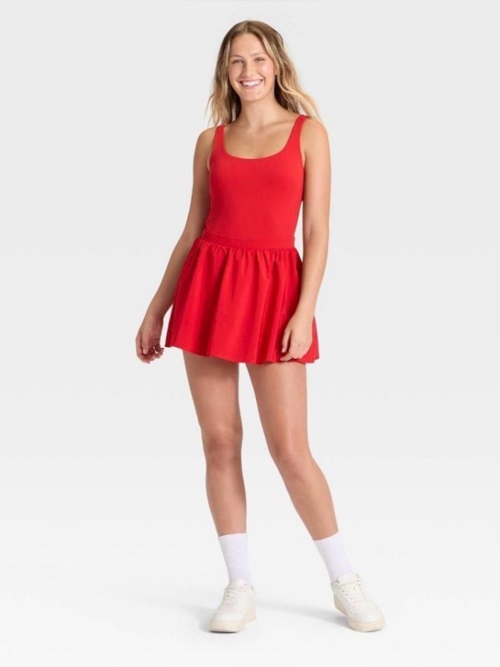 JoyLab Red Mini Dress
